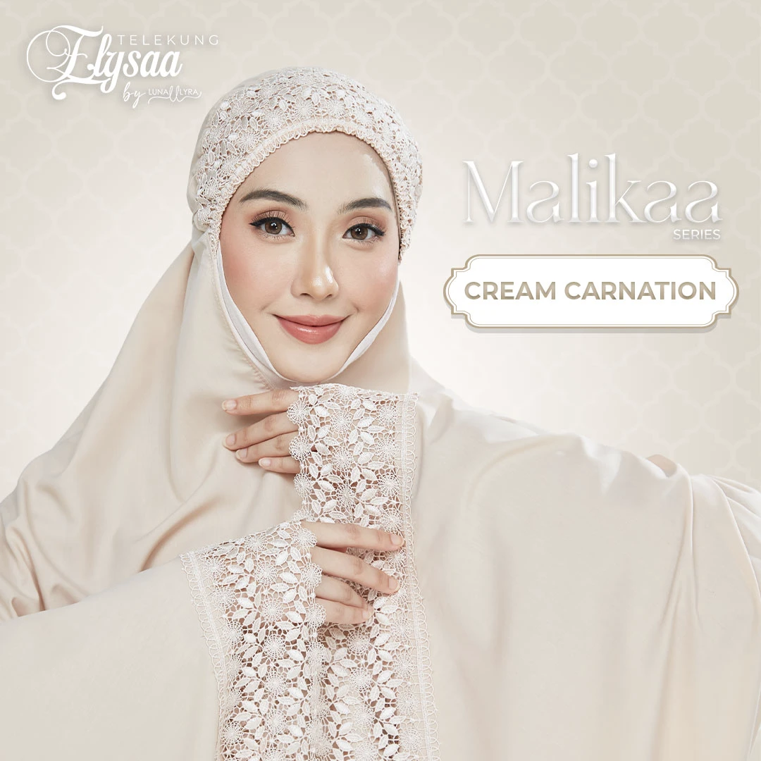 Malikaa Series - Cream Carnation
